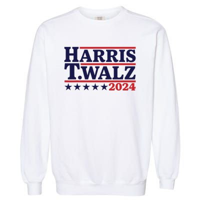 Harris Waltz 2024 Election Kamala Harris Tim Waltz 2024 Garment-Dyed Sweatshirt