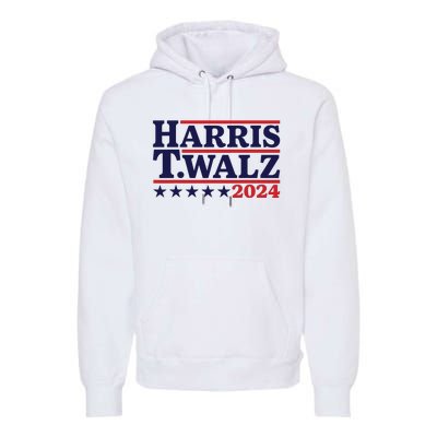 Harris Waltz 2024 Election Kamala Harris Tim Waltz 2024 Premium Hoodie