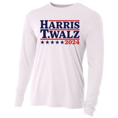 Harris Waltz 2024 Election Kamala Harris Tim Waltz 2024 Cooling Performance Long Sleeve Crew