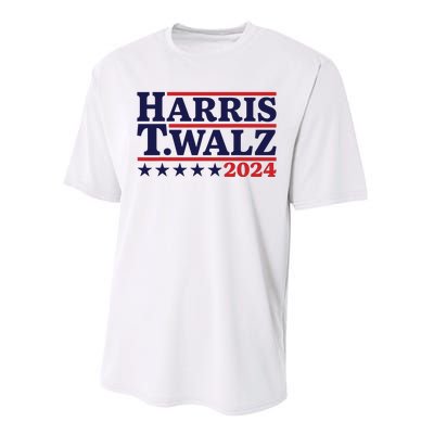 Harris Waltz 2024 Election Kamala Harris Tim Waltz 2024 Performance Sprint T-Shirt