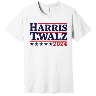 Harris Waltz 2024 Election Kamala Harris Tim Waltz 2024 Premium T-Shirt