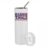 Harris Waltz 2024 Election Kamala Harris Tim Waltz 2024 Stainless Steel Tumbler