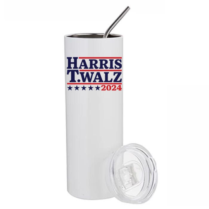 Harris Waltz 2024 Election Kamala Harris Tim Waltz 2024 Stainless Steel Tumbler