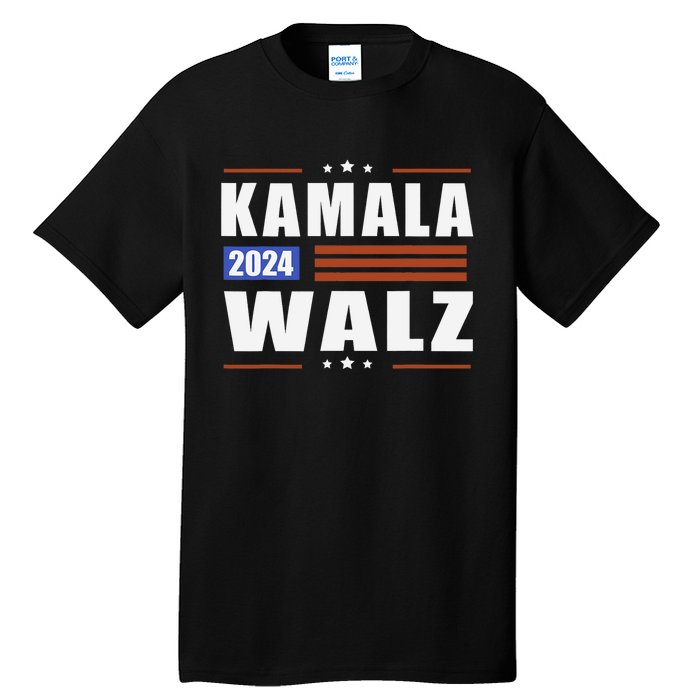 Harris Waltz 2024  Kamala Harris Tim Waltz 2024 Tall T-Shirt