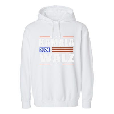 Harris Waltz 2024  Kamala Harris Tim Waltz 2024 Garment-Dyed Fleece Hoodie