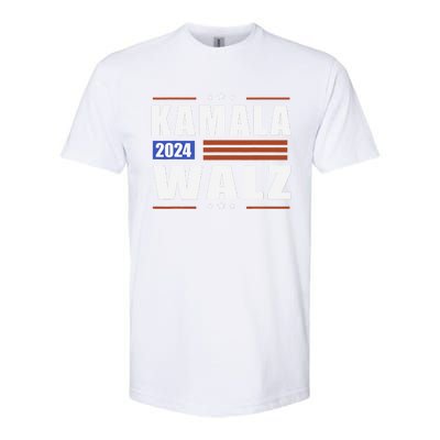 Harris Waltz 2024  Kamala Harris Tim Waltz 2024 Softstyle CVC T-Shirt