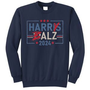 Harris Walz 24 Harry Balz 2024 Meme Democratics Vote Sweatshirt