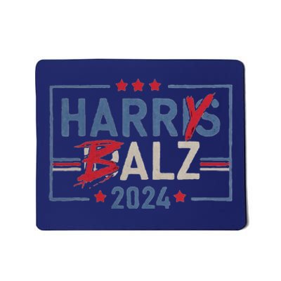 Harris Walz 24 Harry Balz 2024 Meme Democratics Vote Mousepad