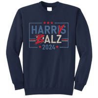 Harris Walz 24 Harry Balz 2024 Meme Democratics Vote Tall Sweatshirt