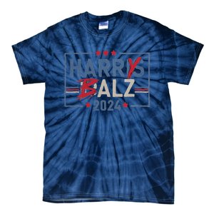 Harris Walz 24 Harry Balz 2024 Meme Democratics Vote Tie-Dye T-Shirt