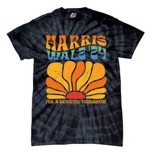 Harris Waltz 2024 For A Brighter Tomorrow Boho Aesthetic Tie-Dye T-Shirt