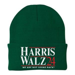 Harris Walz 2024 We Are Not Going Back Knit Cap Winter Beanie