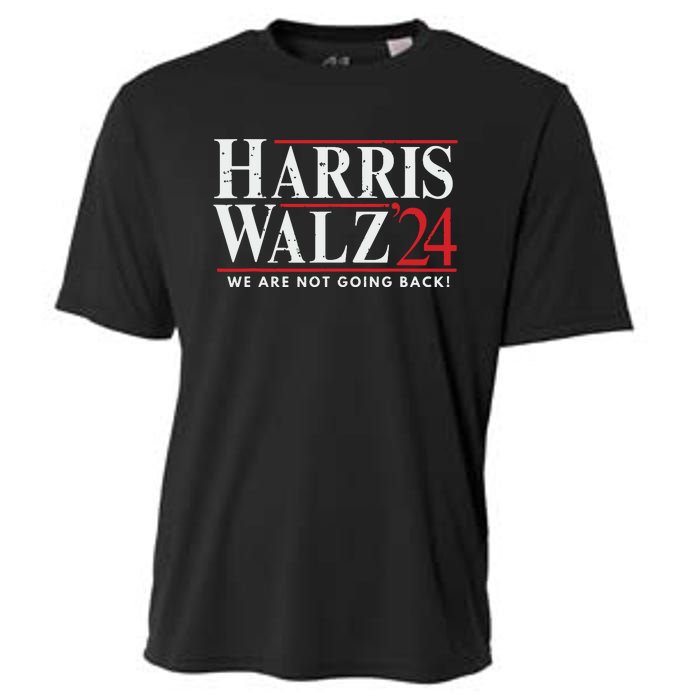 Harris Walz 2024 We Are Not Going Back Cooling Performance Crew T-Shirt