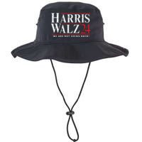 Harris Walz 2024 We Are Not Going Back Legacy Cool Fit Booney Bucket Hat