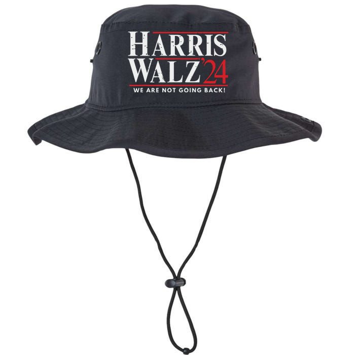 Harris Walz 2024 We Are Not Going Back Legacy Cool Fit Booney Bucket Hat