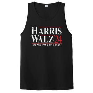 Harris Walz 2024 We Are Not Going Back PosiCharge Competitor Tank