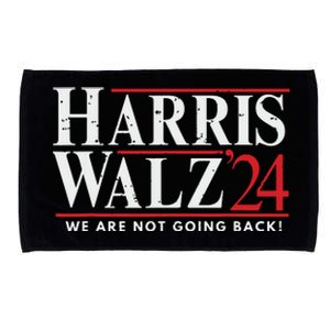 Harris Walz 2024 We Are Not Going Back Microfiber Hand Towel