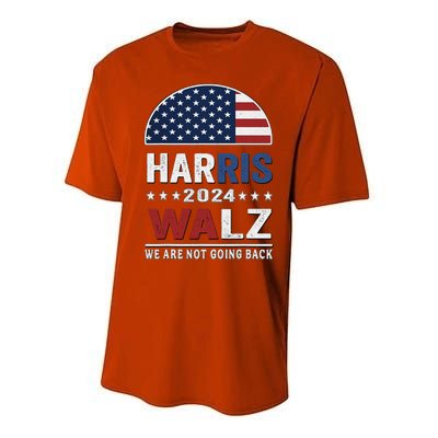 Harris Waltz 2024 Election Kamala Haris Tim Waltz 2024 Performance Sprint T-Shirt