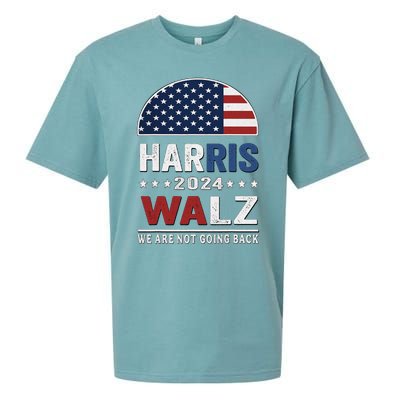 Harris Waltz 2024 Election Kamala Haris Tim Waltz 2024 Sueded Cloud Jersey T-Shirt