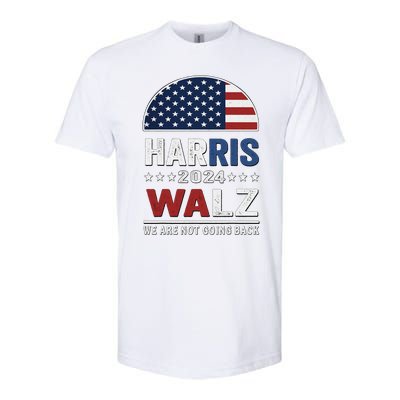 Harris Waltz 2024 Election Kamala Haris Tim Waltz 2024 Softstyle CVC T-Shirt