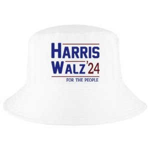 Harris Walz 2024 President American Flag Kamala Harris Waltz Cool Comfort Performance Bucket Hat