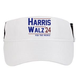 Harris Walz 2024 President American Flag Kamala Harris Waltz Adult Drive Performance Visor