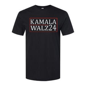 Harris Waltz 2024 Kamala Harris Tim Waltz 2024 Softstyle CVC T-Shirt