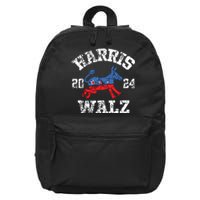 Harris Walz 2024 Election Kamala Harris Tim Waltz 2024 16 in Basic Backpack