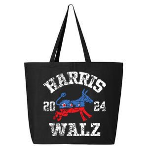 Harris Walz 2024 Election Kamala Harris Tim Waltz 2024 25L Jumbo Tote