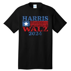 Harris Walz 2024 Election Kamala Harris Tim Waltz 2024 Tall T-Shirt