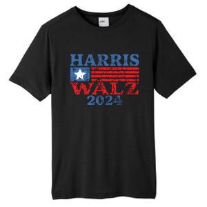 Harris Walz 2024 Election Kamala Harris Tim Waltz 2024 Tall Fusion ChromaSoft Performance T-Shirt