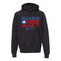 Harris Walz 2024 Election Kamala Harris Tim Waltz 2024 Premium Hoodie