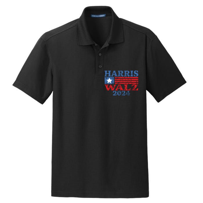 Harris Walz 2024 Election Kamala Harris Tim Waltz 2024 Dry Zone Grid Polo