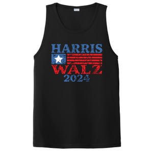 Harris Walz 2024 Election Kamala Harris Tim Waltz 2024 PosiCharge Competitor Tank