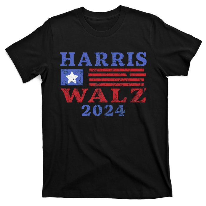 Harris Waltz 2024 Election Kamala Harris Tim Waltz 2024 T-Shirt