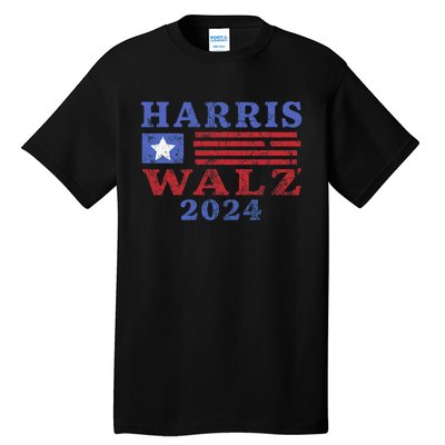 Harris Waltz 2024 Election Kamala Harris Tim Waltz 2024 Tall T-Shirt