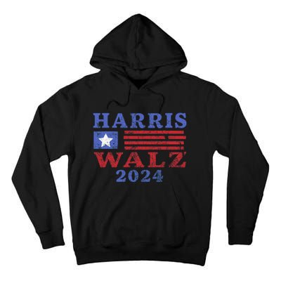 Harris Waltz 2024 Election Kamala Harris Tim Waltz 2024 Tall Hoodie