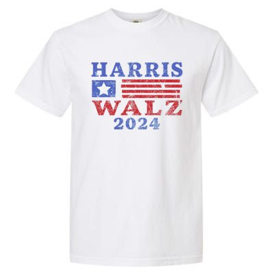 Harris Waltz 2024 Election Kamala Harris Tim Waltz 2024 Garment-Dyed Heavyweight T-Shirt