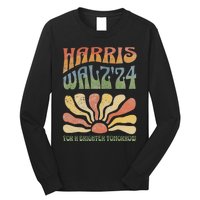 Harris Waltz 2024 Election Kamala Harris Tim Waltz 2024 Long Sleeve Shirt