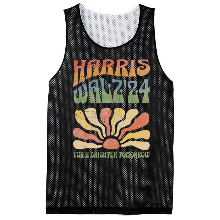 Harris Waltz 2024 Election Kamala Harris Tim Waltz 2024 Mesh Reversible Basketball Jersey Tank