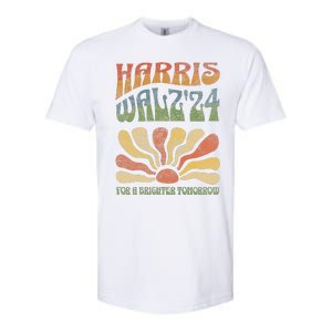 Harris Waltz 2024 Election Kamala Harris Tim Waltz 2024 Softstyle CVC T-Shirt