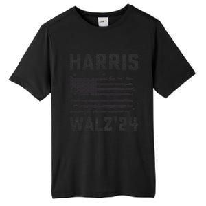 Harris Waltz 2024 Election Kamala Harris Tim Waltz 2024 Tall Fusion ChromaSoft Performance T-Shirt