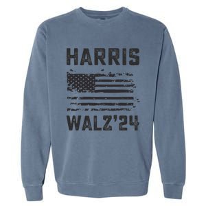 Harris Waltz 2024 Election Kamala Harris Tim Waltz 2024 Garment-Dyed Sweatshirt