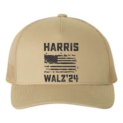 Harris Waltz 2024 Election Kamala Harris Tim Waltz 2024 Yupoong Adult 5-Panel Trucker Hat