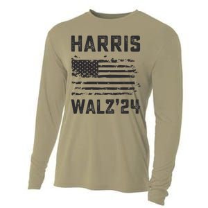 Harris Waltz 2024 Election Kamala Harris Tim Waltz 2024 Cooling Performance Long Sleeve Crew