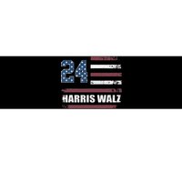 Harris Waltz 2024 Kamala Harris 2024 Tim Waltz 2024 Usa Flag Bumper Sticker