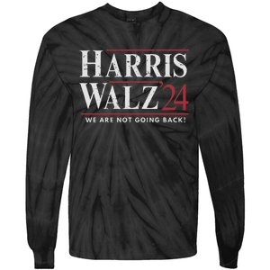 Harris Walz 24 Tie-Dye Long Sleeve Shirt