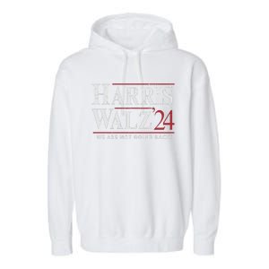 Harris Walz 24 Garment-Dyed Fleece Hoodie