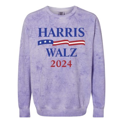 Harris Waltz 2024 Colorblast Crewneck Sweatshirt