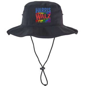 Harris Walz 2024 WeRe Not Going Back Lgbt Vote Legacy Cool Fit Booney Bucket Hat